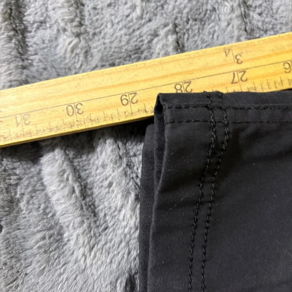Prana Brion Pant Slim Fit Black 31x30 Mens Nylon Stretch Hiking Trousers AT232